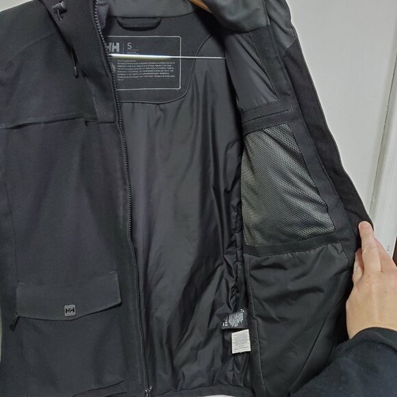 HELLY HANSEN Arctic Legacy Series Parka Winter Coat Jacket Black Women's Small - Picture 9 of 16